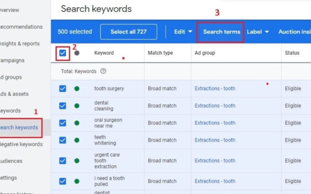 Termini di ricerca, cosa sono e come visualizzarli su Google Ads